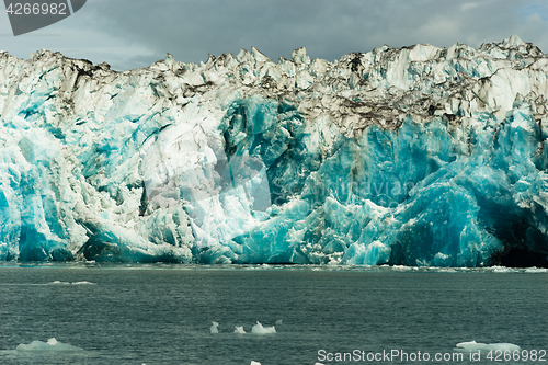 Image of Glacier Ice Kenai Fjords Alaska United States