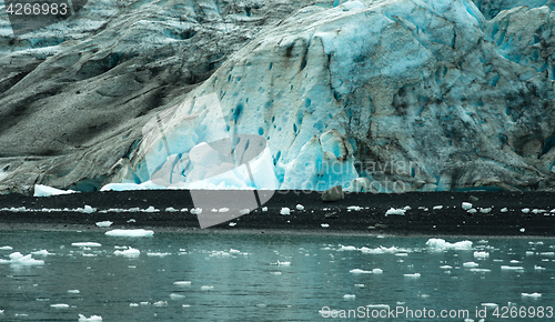 Image of Glacier Ice Kenai Fjords Alaska United States