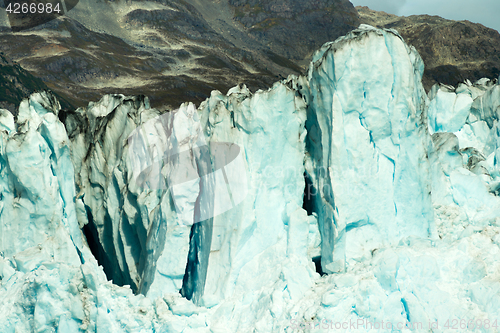 Image of Glacier Ice Alaska United States