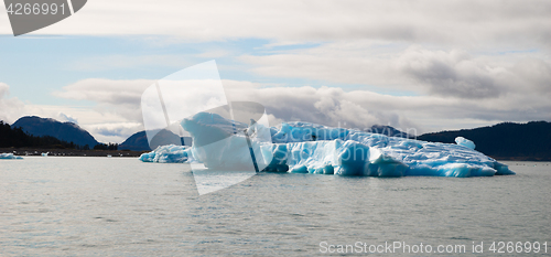 Image of Glacier Ice Kenai Fjords Alaska United States