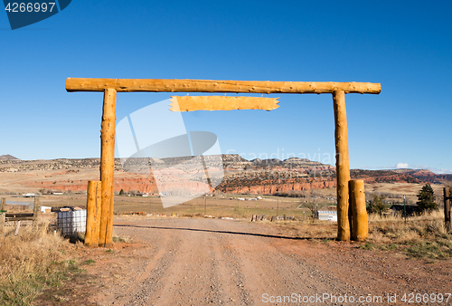 Image of Ranch Entrance Gate Country Farm Marquee