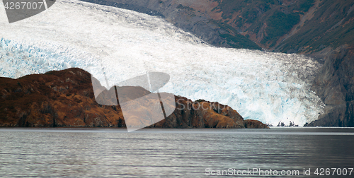 Image of Glacier Ice Water Surface Marine Landscape Aquatic Wilderness