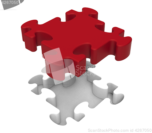 Image of Jigsaw Piece Shows Individual Object Problem