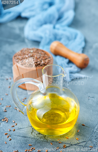 Image of flax seed and oil