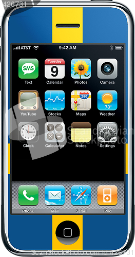 Image of Swedish iPhone