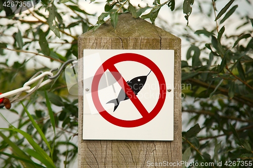 Image of No Fishing Sign