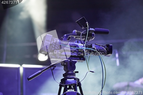 Image of Cameraman at a concert