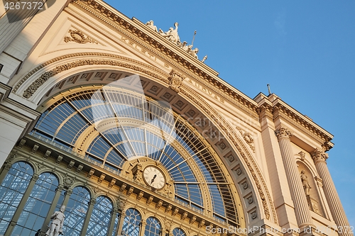 Image of Railway station Keleti in Budapest