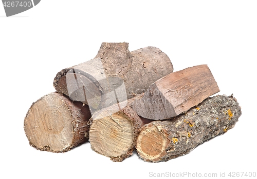 Image of Log wood pile