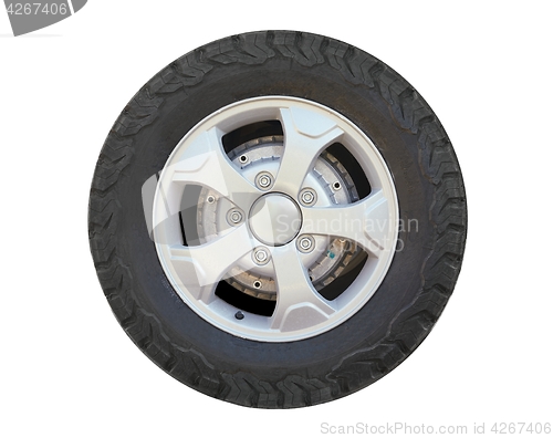 Image of Car Wheel Tyre