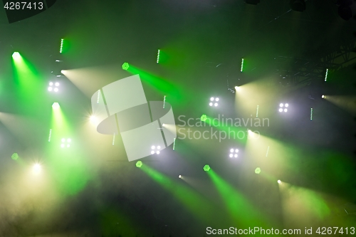 Image of Colorful Concert Lighting