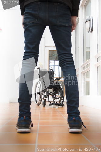 Image of Youth and Wheelchair