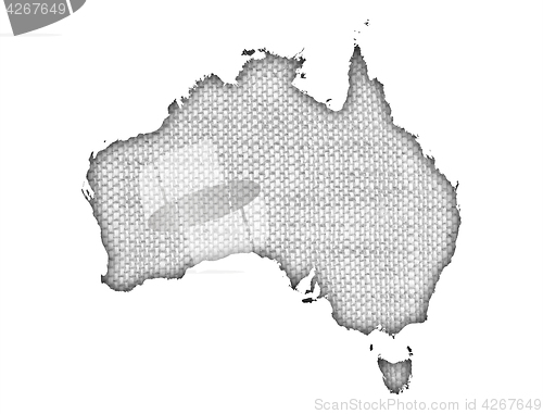 Image of Textured map of Australia in nice colors