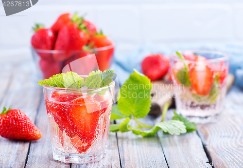 Image of strawberry drink