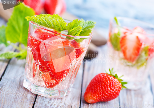 Image of strawberry drink