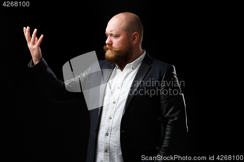 Image of Opera singer with ginger beard