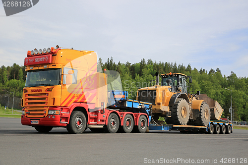 Image of Scania G580 Ready to Haul Large Wheel Loader 