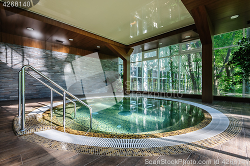 Image of Big luxury jacuzzi tub