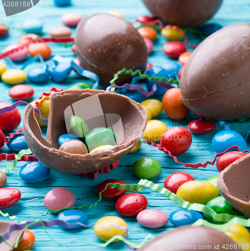 Image of Image of colorful sweets, eggs