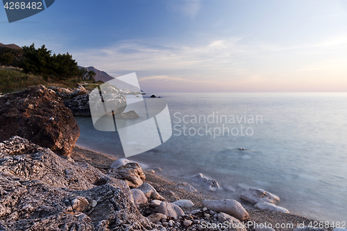 Image of Morning landscape. Sicily, Italy