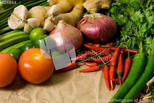 Image of Asian cooking ingredients