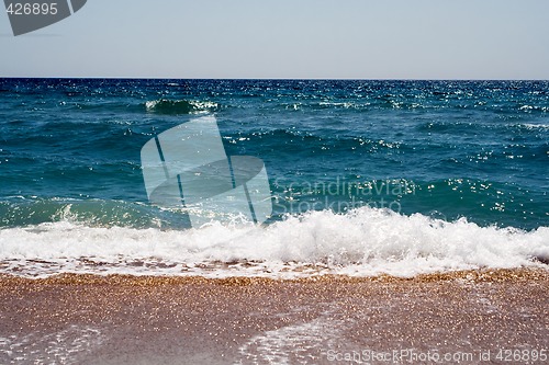 Image of Waves at coast of the Black sea