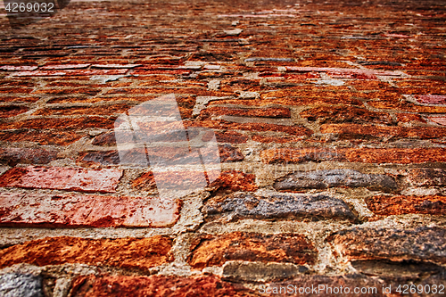 Image of red brick wall