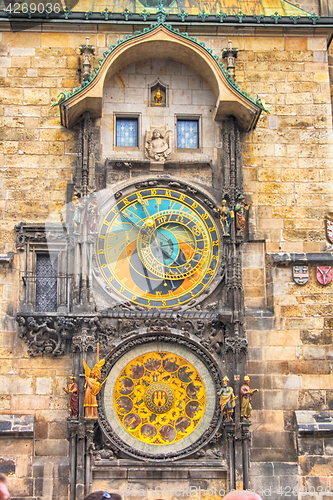 Image of prague clock tower