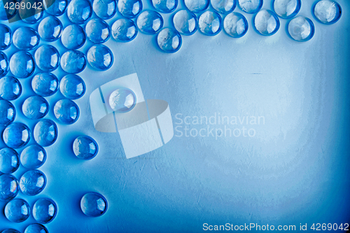 Image of blue abstract background