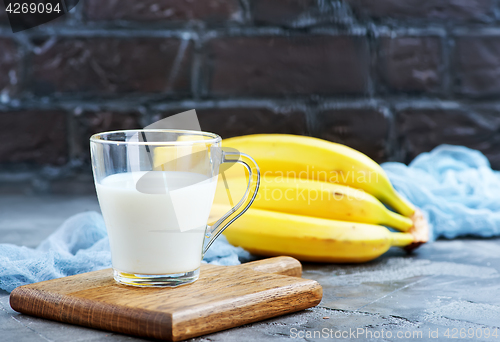 Image of banana milk