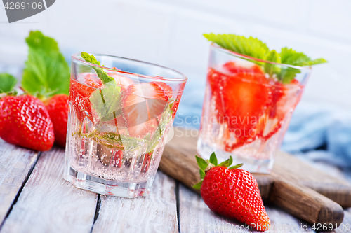 Image of strawberry drink