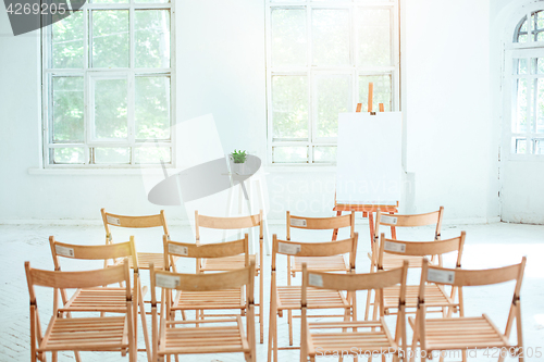 Image of The empty conference hall.