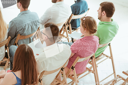 Image of The people at Business Meeting in the conference hall.