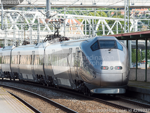 Image of Airport express train in Oslo