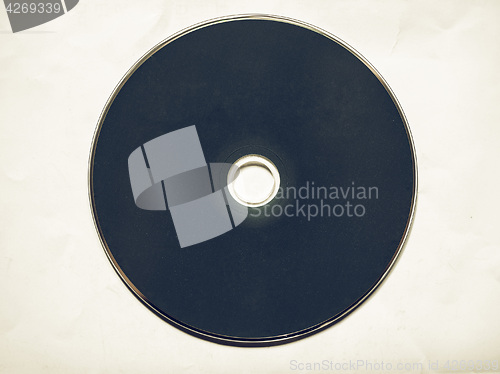 Image of Vintage looking CD or DVD