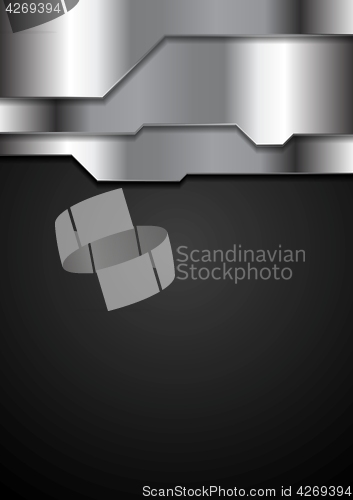 Image of Abstract metal corporate background