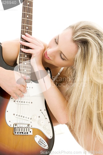 Image of guitar girl