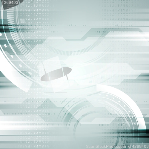 Image of Hi-tech abstract background
