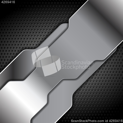 Image of Abstract metal background