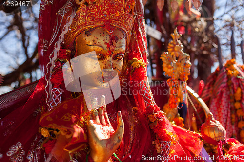 Image of Statue of Pathibhara Devi