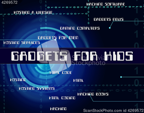 Image of Gadgets For Kids Shows Mod Con And Youth