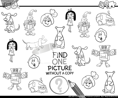 Image of educational activity for coloring