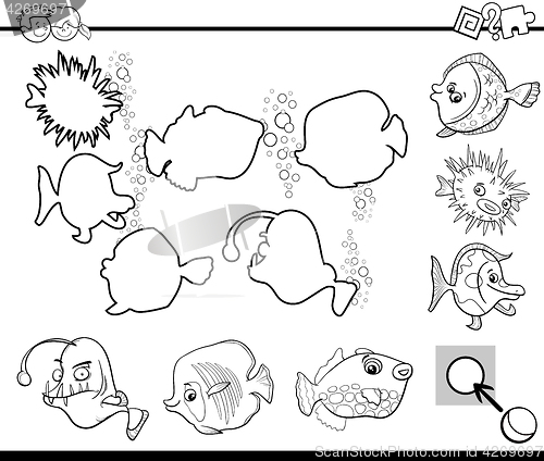 Image of black and white activity for kids