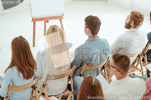 Image of The people at Business Meeting in the conference hall.