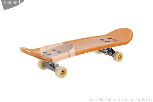 Image of Mini skateboard on white