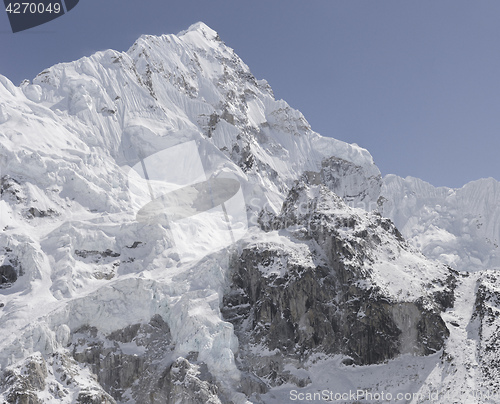 Image of Nuptse Mountain near Everest Base Camp