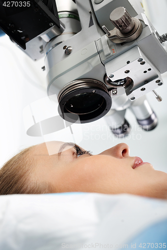 Image of Vision correction. Laser vision correction. Eye clinic, laser vision correction.