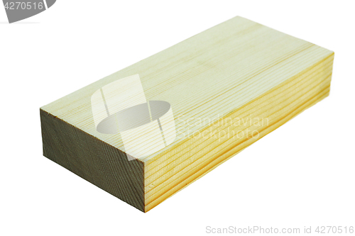 Image of isolated piece of wood