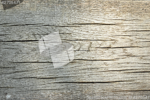 Image of texture of cracked wood plank