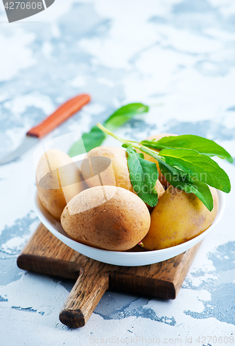 Image of raw potato